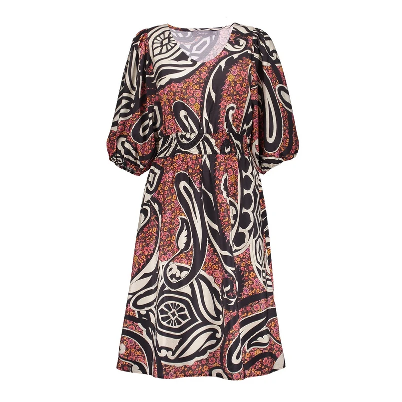 Geisha Dames Jurk 57086-20 Zwart