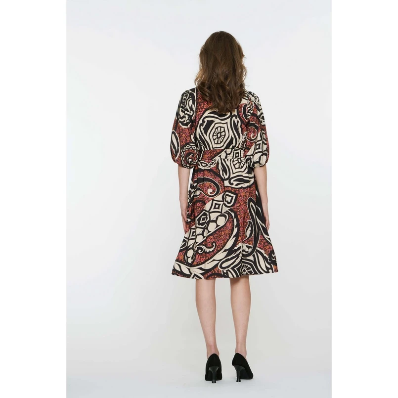 Geisha Dames Jurk 57086-20 Zwart