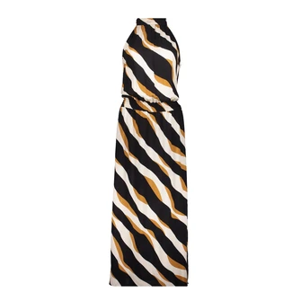 Geisha Dames Jurk 57394-70 OFF-WHITE