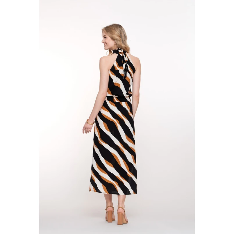 Geisha Dames Jurk 57394-70 OFF-WHITE
