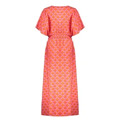 Geisha Dames Maxi-jurk 57092-20 Koraal