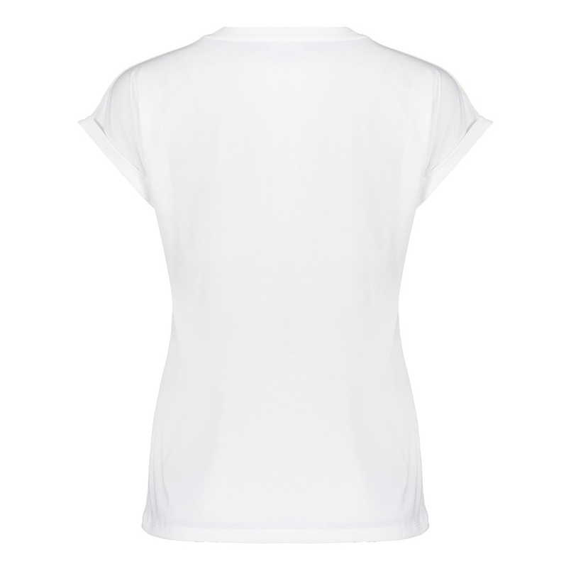 Geisha Dames T-shirt 52092-41 OFF-WHITE