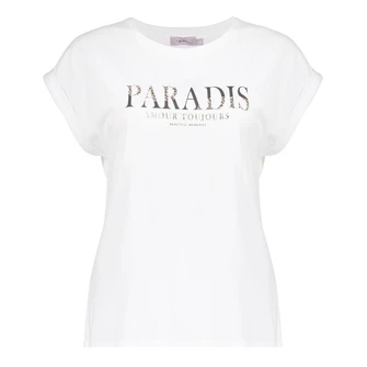 Geisha Dames T-shirt-en-top 52117-41 OFF-WHITE