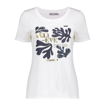 Geisha Dames Top 52114-41 OFF-WHITE