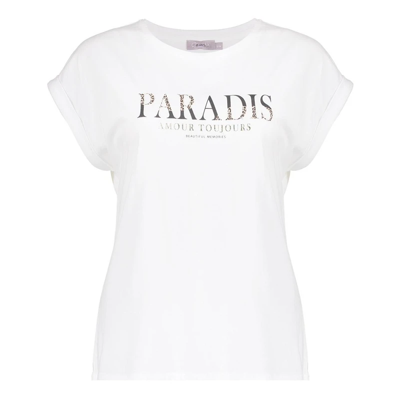 Geisha Dames Top 52117-41 OFF-WHITE