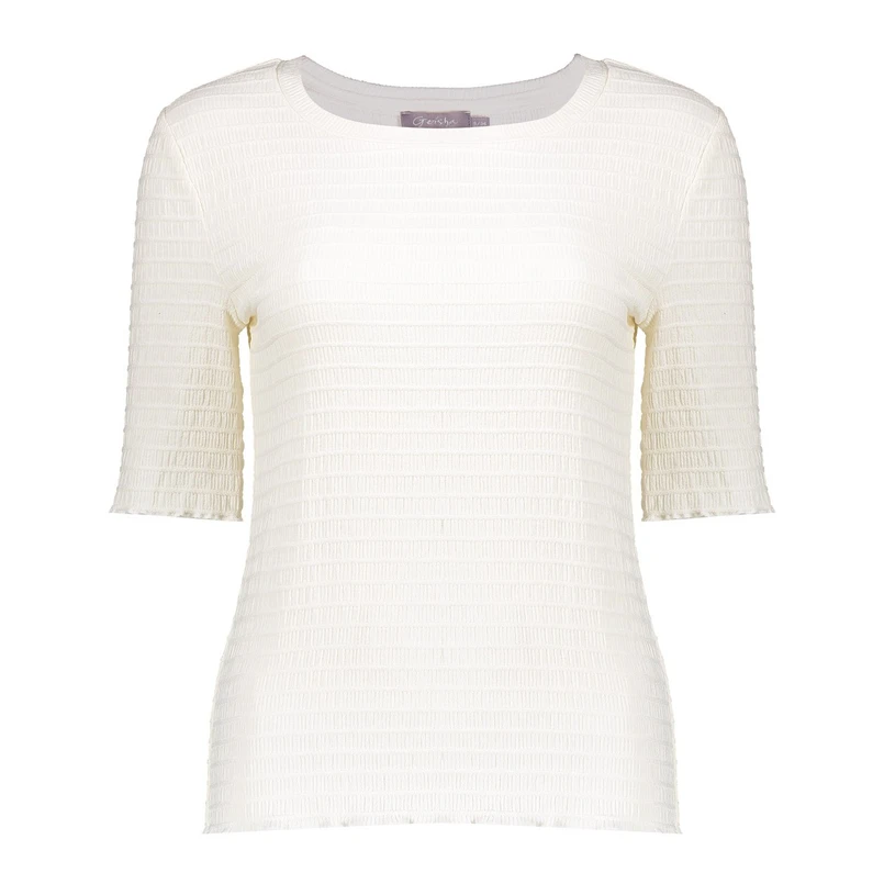 Geisha Dames Top 52125-41 OFF-WHITE
