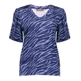 Geisha Dames Top 52133-60 Jazz Bleu