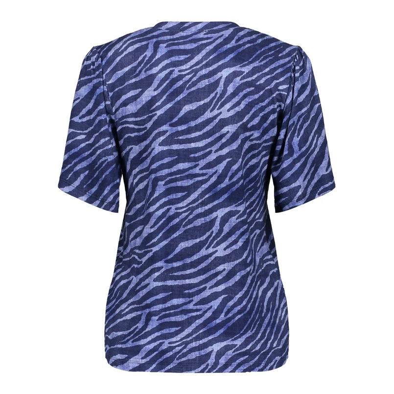 Geisha Dames Top 52133-60 Jazz Bleu