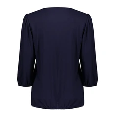 Geisha Dames Top 52177-20 Blauw dessin