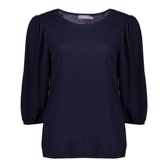 Geisha Dames Top 52177-20 Blauw dessin