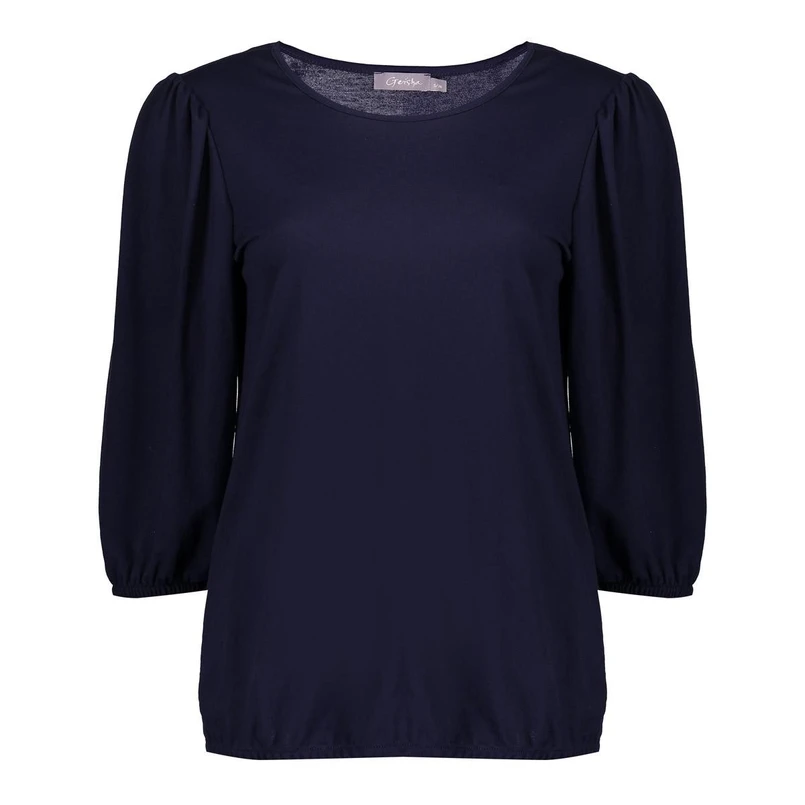 Geisha Dames Top 52177-20 Blauw dessin