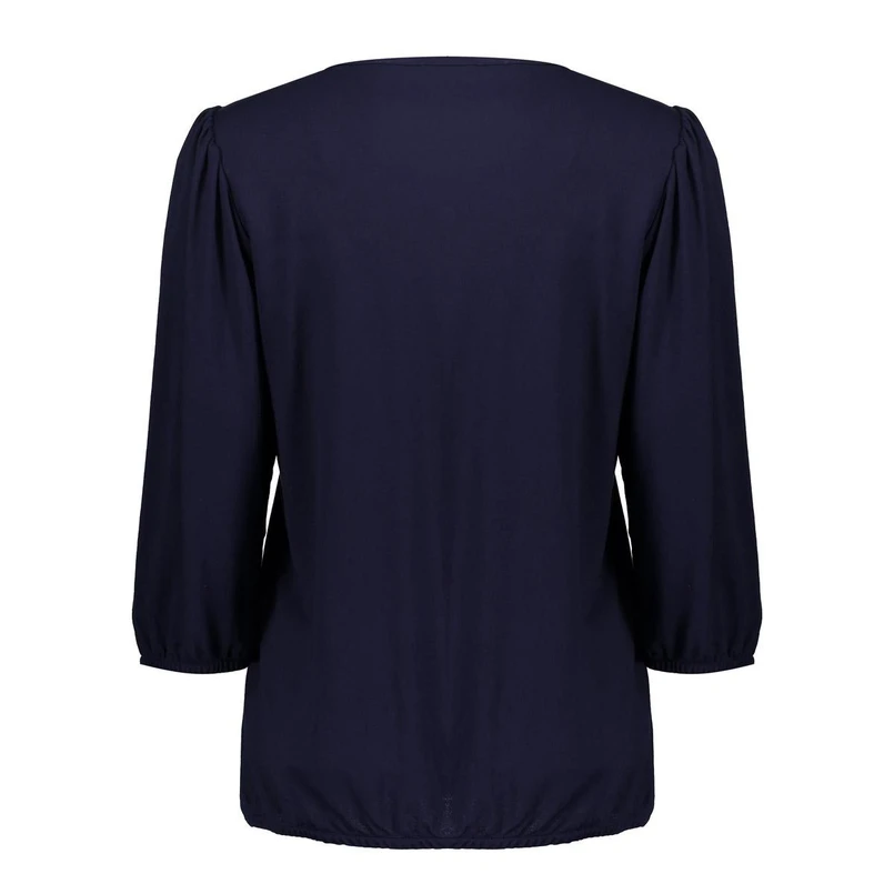 Geisha Dames Top 52177-20 Blauw dessin