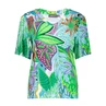 Geisha Dames Top 52445-60 Jazz Aqua