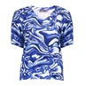 Geisha Dames Top 52445-60 Jazz Bleu