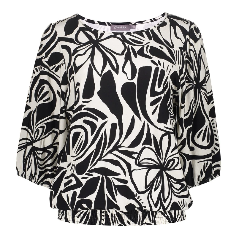 Geisha Dames Top 52449-60 Ella OFF-WHITE