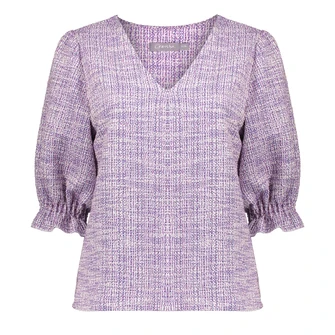 Geisha Dames Top 53207-20 OFF-WHITE