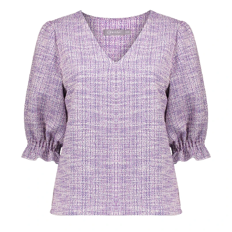 Geisha Dames Top 53207-20 OFF-WHITE