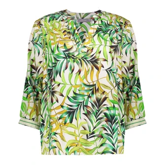 Geisha Dames Top 53254-20 OFF-WHITE