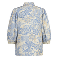 Geisha Dames Top 53313-70 Blauw mele