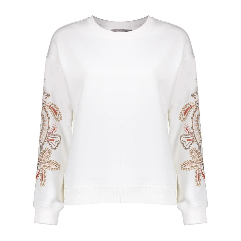 Geisha Dames Trui 52140-24 OFF-WHITE