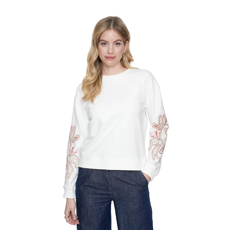 Geisha Dames Trui 52140-24 OFF-WHITE