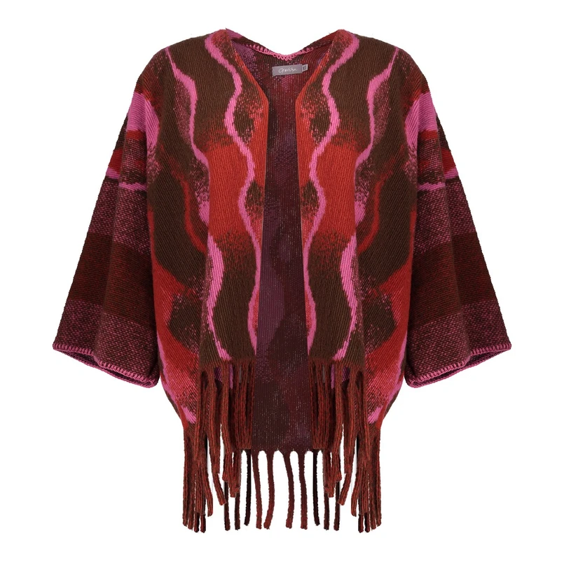 Geisha Dames Vest 54545-20 Bruin
