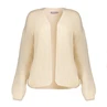 Geisha Dames Vest 54606-70 OFF-WHITE