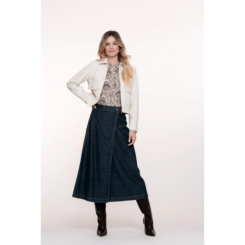 Geisha Dark blue denim