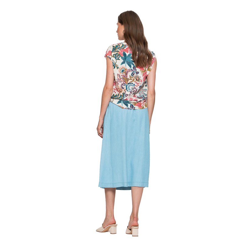 Geisha Light blue denim