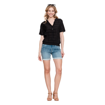 Geisha Mid blue denim