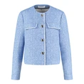Gerry Weber Dames Blazer 530005-31223 Blauw dessin