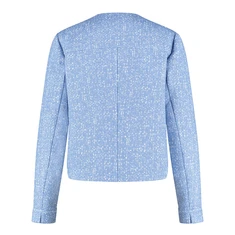 Gerry Weber Dames Blazer 530005-31223 Blauw dessin