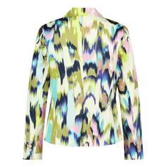 Gerry Weber Dames Blazer 530027-31515 Paars dessin