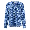 Gerry Weber Dames Blouse 560017-31408 Groen dessin