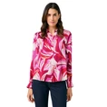 Gerry Weber Dames Blouse 560020-31452 Rood dessin