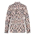 Gerry Weber Dames Blouse 560024-31456 Zwart dessin