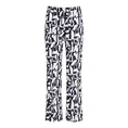 Gerry Weber Dames Broek 520202-66342 Blauw dessin