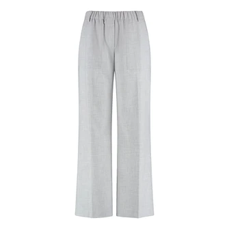 Gerry Weber Dames Broek 520209-66716 OFF-WHITE
