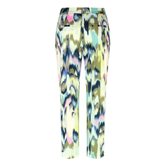 Gerry Weber Dames Capri-s 520027-31515 Paars dessin
