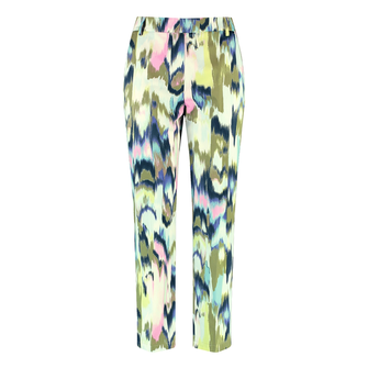 Gerry Weber Dames Capri-s 520027-31515 Paars dessin