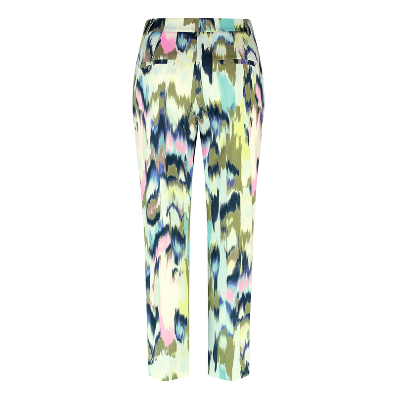 Gerry Weber Dames Capri-s 520027-31515 Paars dessin