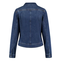 Gerry Weber Dames Jas 550325-66934 Midden blauw