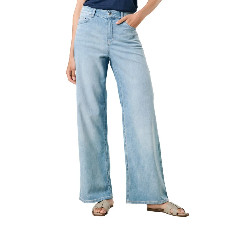 Gerry Weber Dames Jeans 520028-31636 Mid blue denim