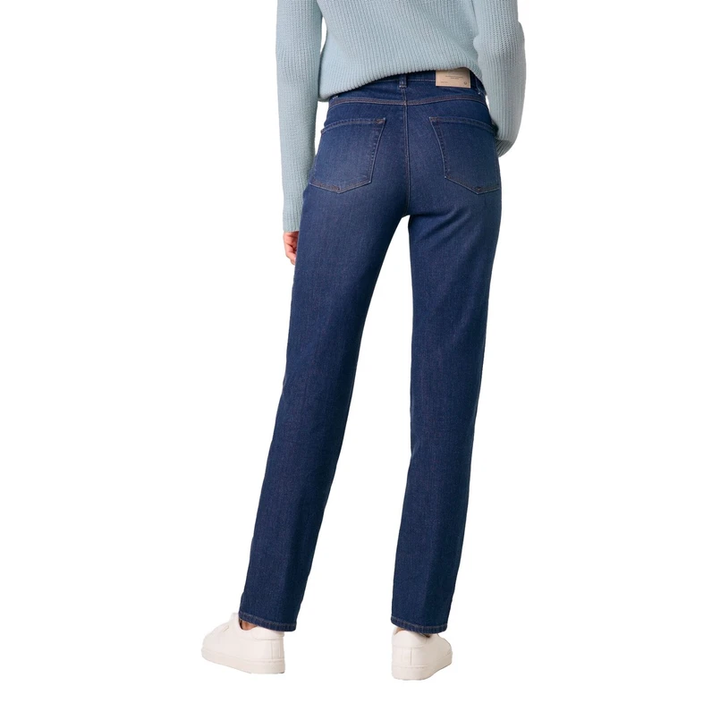 Gerry Weber Dames Jeans 925086-66839 Dark blue denim
