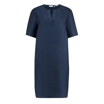 Gerry Weber Dames Jurk 580036-31235 Midden blauw