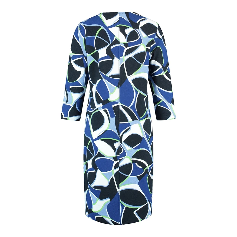 Gerry Weber Dames Jurk 580081-35017 Paars dessin
