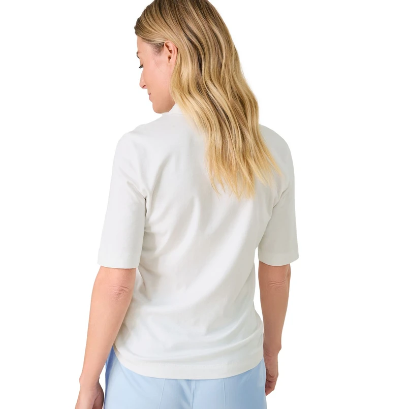 Gerry Weber Dames Polo 977086-35000 OFF-WHITE