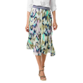 Gerry Weber Dames Rok 510015-31518 Paars dessin