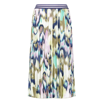 Gerry Weber Dames Rok 510015-31518 Paars dessin