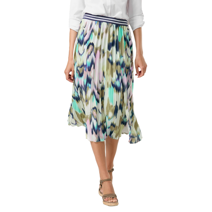 Gerry Weber Dames Rok 510015-31518 Paars dessin